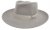 Hüte - Gårda Napoli Fedora Wool Hat (grau)
