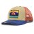Kappe - Black River Kayak Trucker (beige/orange/blau)