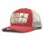 Kappe - Black River Bold Logo Trucker (rot/cremefarben)