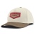 Kappe - Black River Crew Cotton Snapback (cremefarben/khaki)