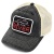 Kappe - Black River Hare Washed Trucker (schwarz/creme)