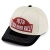 Kappe - Black River Louisville Cotton Snapback (Offwhite/Schwarz)