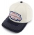 Kappe - Black River Nashville Cotton Snapback (cremefarben/Marineblau)