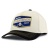 Kappe - Black River Omaha Cotton Snapback (Offwhite/Schwarz)