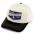 Kappe - Black River Omaha Cotton Snapback (Offwhite/Schwarz)