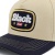 Kappe - Black River Reno Cotton Snapback (creme/marineblau)