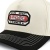 Kappe - Black River Richmond Cotton Snapback (Offwhite/Schwarz)