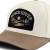 Kappe - Black River Wichita Cotton Snapback (cremefarben/khaki)