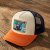 Kappe - Black River Tow Trucker (cremefarben/blau/orange)
