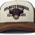 Kappe - Black River Cow Trucker (cremefarben/braun)