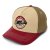 Kappe - Black River Rebel Trucker (beige/grün/rot)