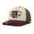 Kappe - Black River Wildlife Crew Trucker (beige/grün/braun)