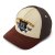 Kappe - Black River Wildlife Crew Trucker (beige/grün/braun)