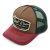 Kappe - Black River Outlaw Trucker (braun/grün/rot)