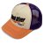 Kappe - Black River Spirit Trucker (creme/lila/orange)
