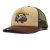 Kappe - Black River Woodworker Trucker (beige/grün/braun)