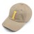 Kappe - Gårda Letter Cap 'I' (beige/gelb)
