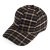 Kappe - Gårda Varel Checkered Cap (schwarz/braun)
