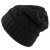 Mützen - Gårda Bad Gastein Cable Knit Wool Mix Beanie (schwarz)