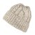 Mützen - Gårda Bormio Cable Knit Wool Mix Beanie (beige)