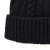 Mützen - Gårda Bormio Cable Knit Wool Mix Beanie (schwarz)