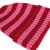 Mützen - Gårda Davos Striped Merino Wool Beanie (rot/rosa)