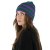 Mützen - Gårda Davos Striped Merino Wool Beanie (grün/lila)