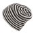 Mützen - Gårda Saint-Gervais Striped Wool Mix Beanie (braun/weiß)