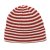 Mützen - Gårda Saint-Gervais Striped Wool Mix Beanie (rot/weiß)