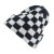 Mützen - Gårda Hedemora Beanie (schwarz/weiß)