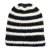Mützen - Gårda Isfjord Slouch Beanie (schwarz/weiß)