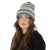 Mützen - Gårda Lech Striped Wool Mix Beanie (beige/grau)