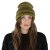 Mützen - Gårda Lech Striped Wool Mix Beanie (grün)