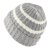 Mützen - Gårda Les Deux Alpes Striped Merino Mix Beanie (grau/weiß)