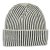 Mützen - Gårda Megève Striped Cashmere Mix Beanie (grau/weiß)