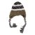 Mützen - Gårda Quellon Knit Earflap Beanie (braun/mehrfarbig)