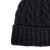 Mützen - Gårda Saas-Fee Cable Knit Wool Mix Beanie (schwarz)