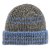 Mützen - Gårda Verbier Striped Wool Mix Beanie (grau/blau)