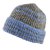 Mützen - Gårda Verbier Striped Wool Mix Beanie (grau/blau)