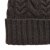 Mützen - Gårda Villars Cable Knit Wool Mix Beanie (braun)