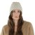 Mützen - Gårda Villars Cable Knit Wool Mix Beanie (beige)