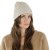 Mützen - Gårda Villars Cable Knit Wool Mix Beanie (beige)
