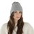 Mützen - Gårda Bad Gastein Cable Knit Wool Mix Beanie (grau)