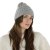 Mützen - Gårda Bad Gastein Cable Knit Wool Mix Beanie (grau)