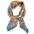 Tuch - Gårda Paisley Satin Scarf (orange)