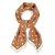 Tuch - Gårda Polka Dot Satin Scarf (orange)