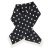 Tuch - Gårda Polka Dot Satin Scarf (schwarz)