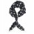 Tuch - Gårda Polka Dot Satin Scarf (schwarz)