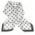 Tuch - Gårda Polka Dot Satin Scarf (weiß)