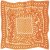 Tuch - Gårda Comino Satin Scarf (orange)